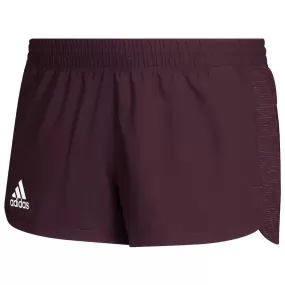 adidas Women's Maroon/White GameMode Shorts