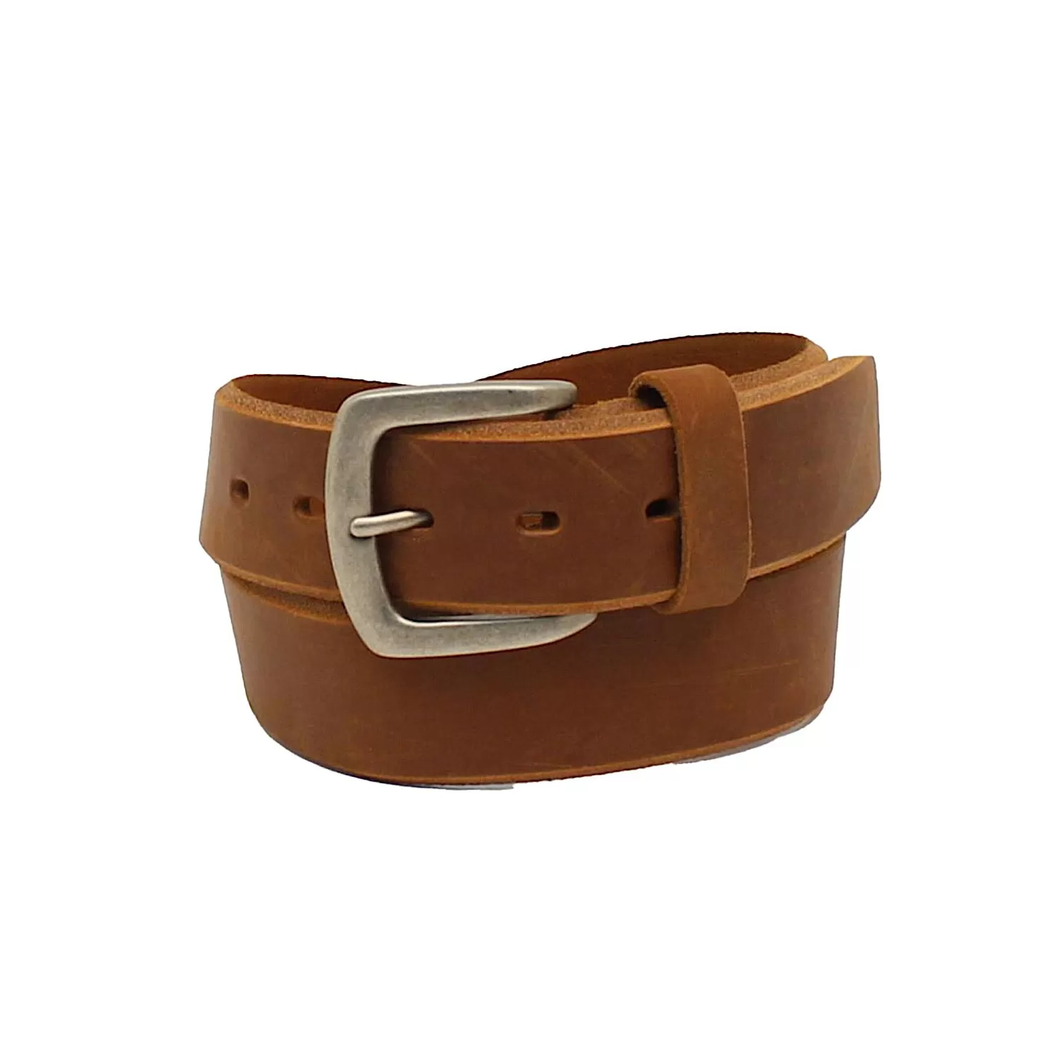 Ariat Mens Single Piece Belt Medium Brown