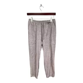 Athletic Capris By Lululemon In Grey, Size: S