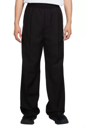 Black WD Logo trousers