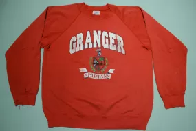 Granger Spartans Vintage 90's Hanes USA Crewneck Sweatshirt