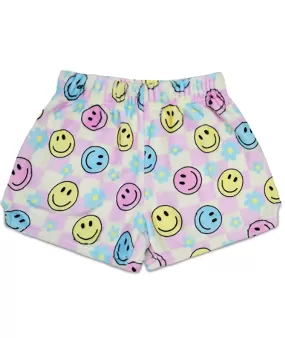 iScream Happy Check Plush Shorts