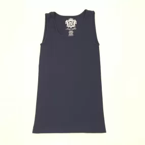 Kids Sugar Lips | Ribbed Tank Top 409KS | Navy