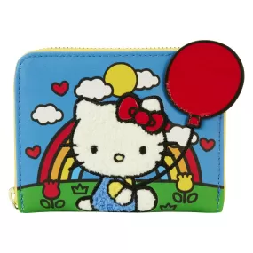 Loungefly Sanrio Hello Kitty 50th Anniversary Chenille Zip-Around Wallet