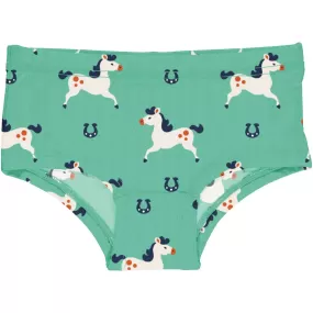 Maxomorra Horse Organic Cotton Hipster Briefs