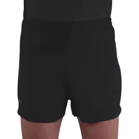 More Mile Racer Split Mens Running Shorts - Black