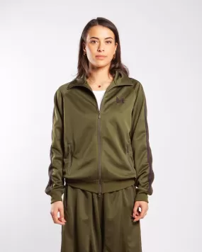 Needles Track Jacket - Poly Smooth Olive