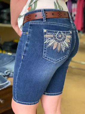 Outback Wild Child Bling Jean Short - Summit