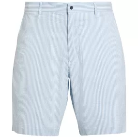 RLX Classic Fit Cotton Knit Vista Stripe Shorts Blue/White - SS24