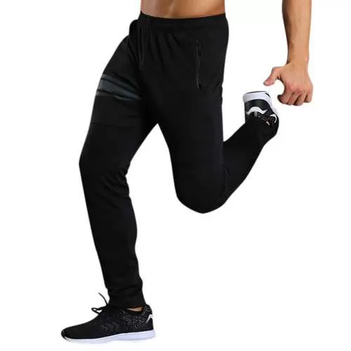 Spring Summer Mens Soild Color Outdoor Casual Sport Pants Fitness Training Running Pants