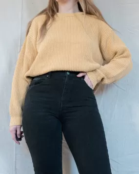 Vintage Chunky Knit Sweater (S/M)