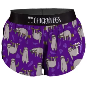 Women's Sloths 1.5" Split Shorts